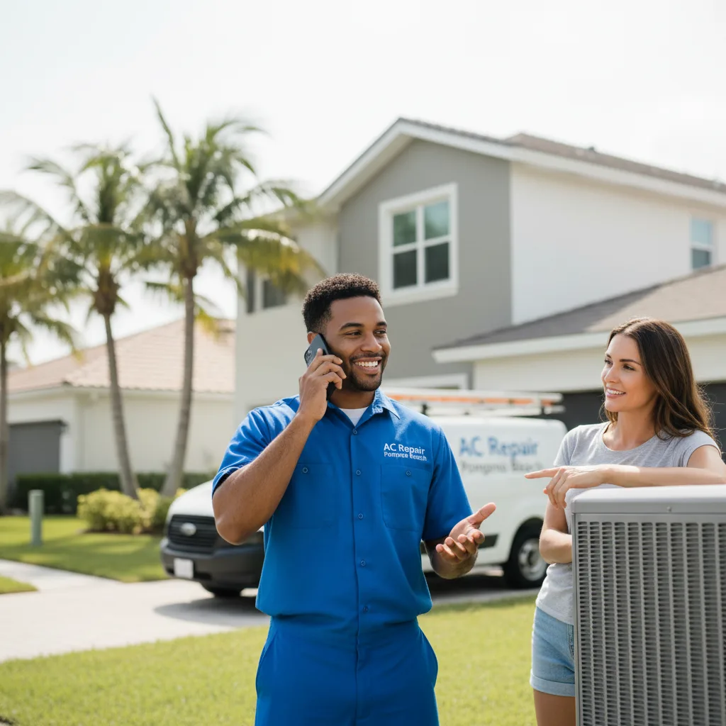 AC Repair Pompano Beach customer support in Coleman